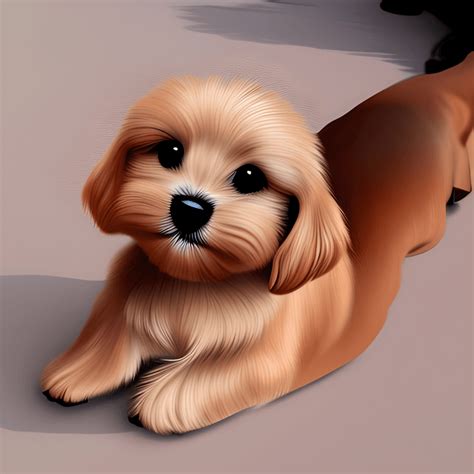 Brown Maltese Puppy