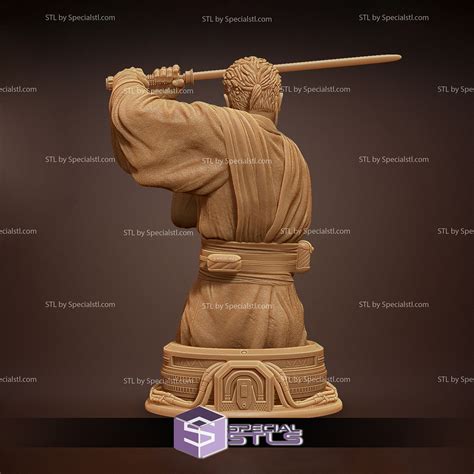Young Obi Wan Kenobi Bust 3D Printing Figurine | SpecialSTL