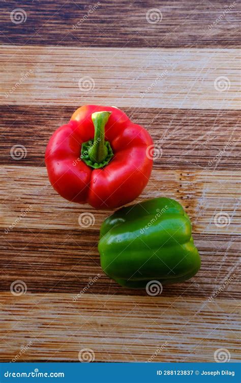 Healthy Organic Bell Pepper Raw Natural Stock Image - Image of harvest ...
