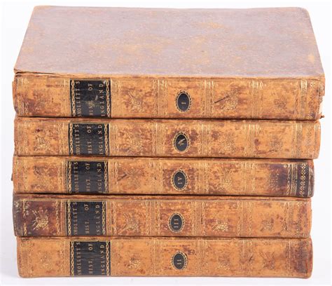 Lot - Smollett, T. "The History of England from the Revolution to the ...