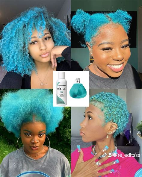 Edits🧚🏾‍♀️ on Instagram: "😍" | Adore hair dye, Exotic hair color, Cute ...
