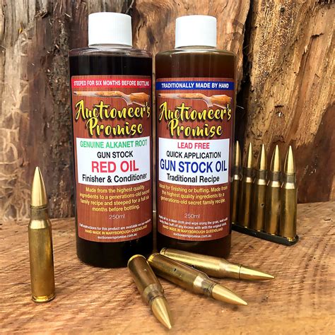 Auctioneer's Promise Genuine Alkanet RED OIL Gun Stock Finish - large ...
