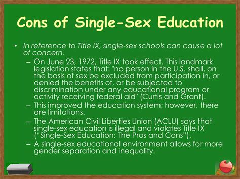 Single-sex education | PPTX