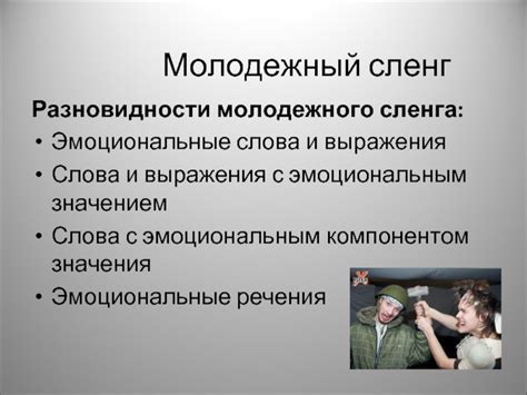 Молодежный сленг презентация, доклад