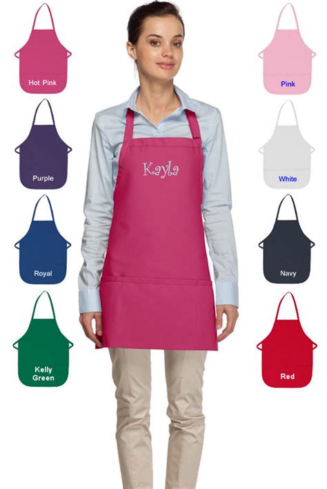 Personalized Apron, Embroidered Name, Custom Apron, Quality Apron ...
