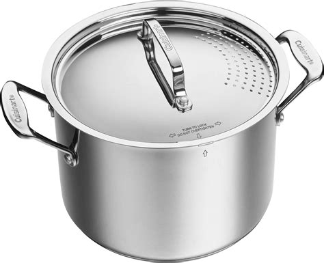 Amazon.com: Cuisinart 766S-22 6 Qt. Stainless Steel Pasta Pot w ...