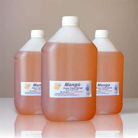 Mango Snow Cone Syrup | Slushies and More