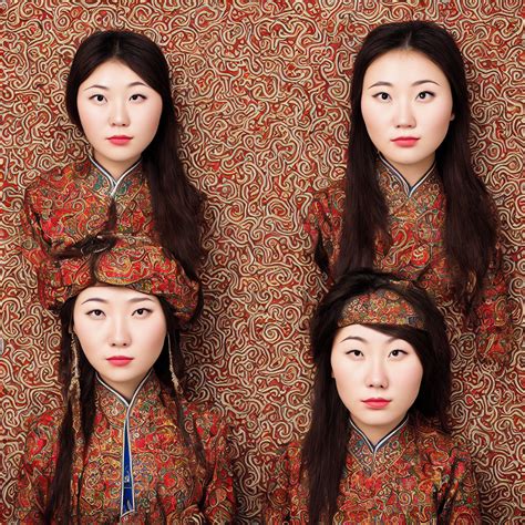 Mongolian Women Hair