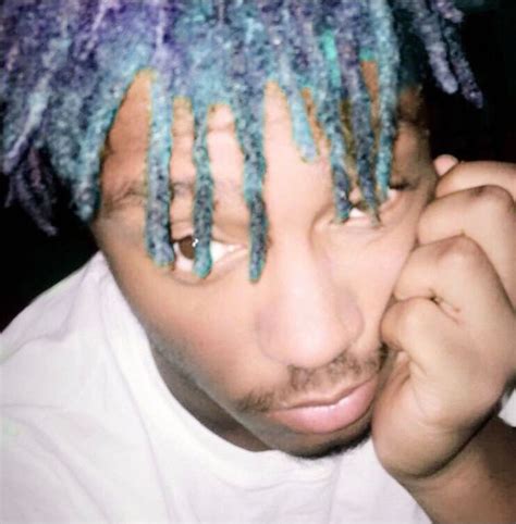 Blue Hair Juice Wrld at Robert Thaler blog