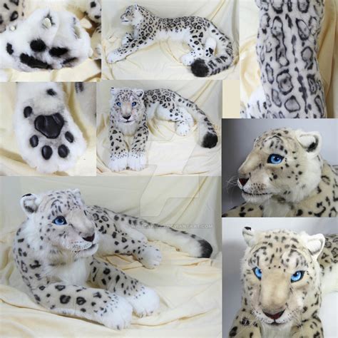 Lifesize Snow Leopard Plush by WhittyKitty on DeviantArt