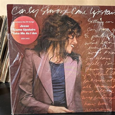 Carly Simon-"come Upstairs" Vintage Vinyl Record Album - Etsy
