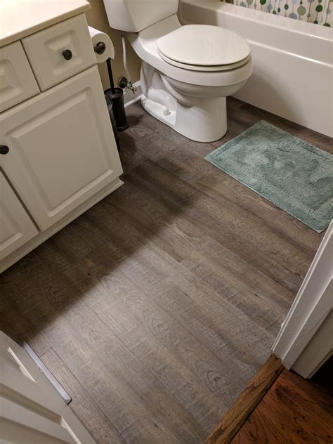 How To Install Vinyl Tile Flooring Around Toilet - Home Improvement By CLSA