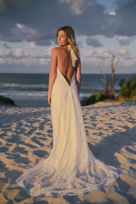 Beach Halter Wedding Dresses