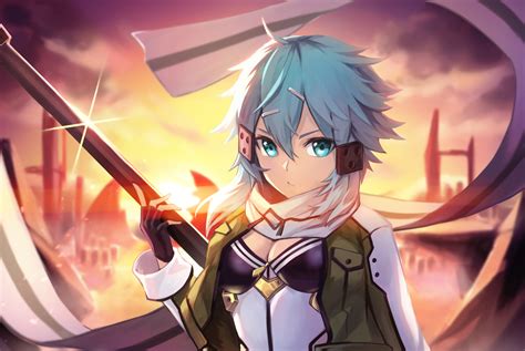 Sinon Sword Art Online Wallpapers Sinon From Sword Art Online