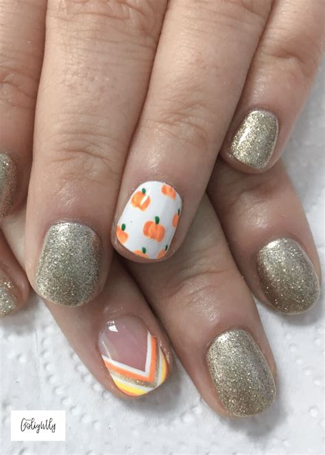 11 Nail Polish Ideas for Thanksgiving - April Golightly