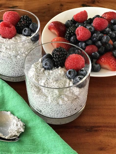 Vanilla Coconut Milk Chia Pudding | Recipe Cart | Recipe Cart