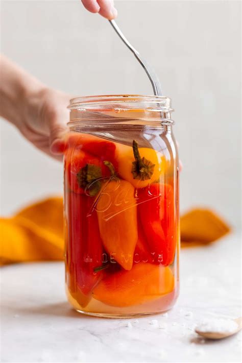 Fermented Pepperoncini Peppers Recipe • Cultured Guru | Fermented ...