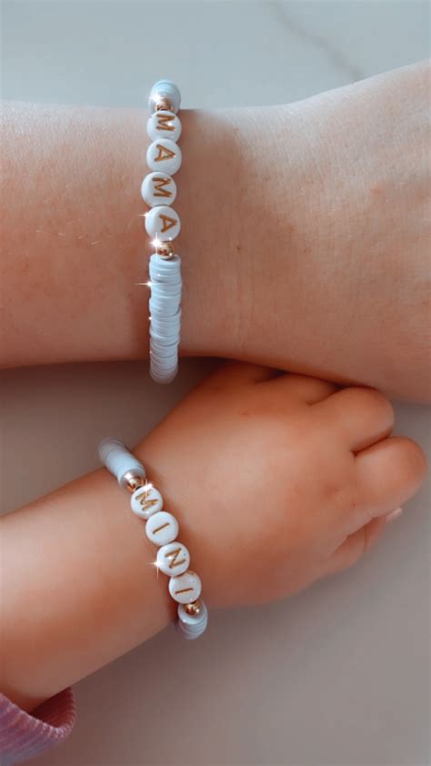 Mother's Day Gift Custom Bracelet Beaded Bracelet | Etsy