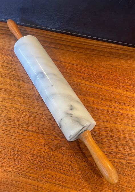 Vintage Carrara Marble Rolling Pin For Sale at 1stDibs | vintage marble ...
