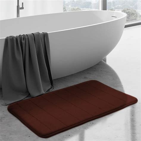 ARCOCO-GWT Memory Foam Bath Mat Rug 24x16, Ultra Soft, Thick, and ...