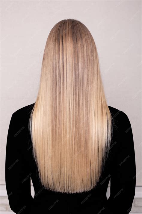 Long Straight Blonde Hair With Bangs