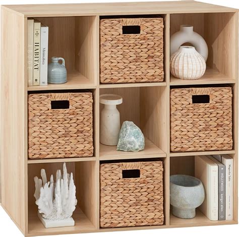 Amazon.com: Best Choice Products 9-Cube Storage Organizer, 11in Shelf ...