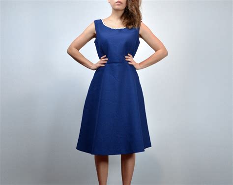 Navy Blue Casual Dresses