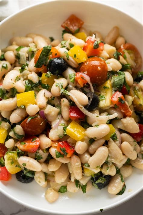 Tuscan White Bean Salad - Reluctant Entertainer