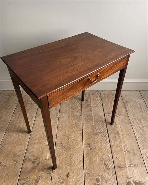 Antique side table, Georgian side table, mahogany side table, small ...