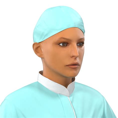 Female Surgeon Mediterranean Rigged 2 for Maya 3D Model $149 - .ma - Free3D