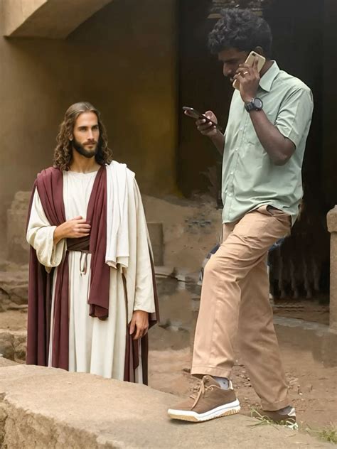 Jesus watching 👀 the phone guy meme | Guys, Memes, Jesus