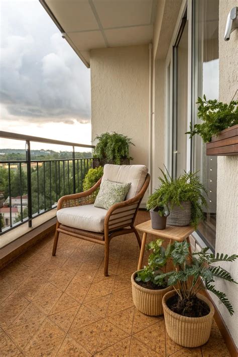14+ Affordable Balcony Flooring Ideas - Garden.eco