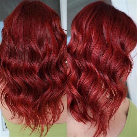 These bright red hair hues are very popular and every lady wants the ...