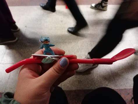 Stitch spoon with straw : r/disney