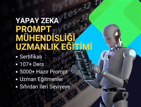 Yapay Zeka Prompt Mühendisliği Uzmanlık Eğitimi - Yapay Zeka Master