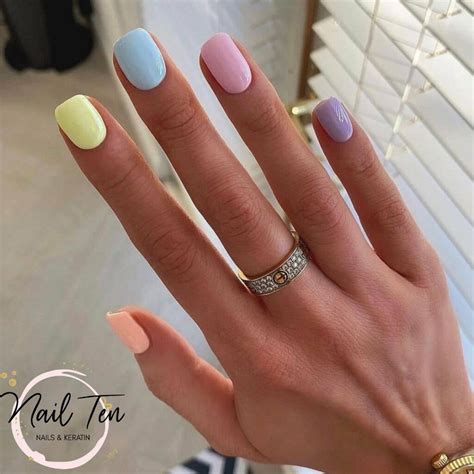 Pastel Rainbow Nails: 30 Dreamy Designs You Need To Try - Nail Designs ...