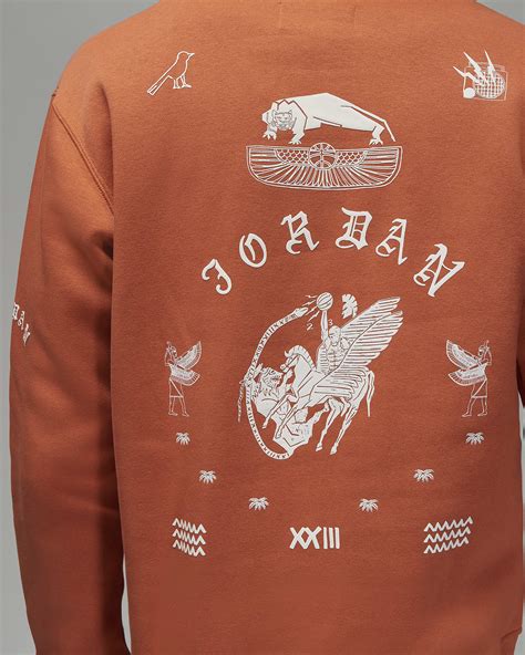 Jordan Artist Series by Umar Rashid Men's Fleece Pullover Hoodie. Nike VN