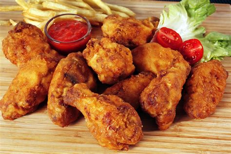 Spicy breaded chicken wings - Volatys