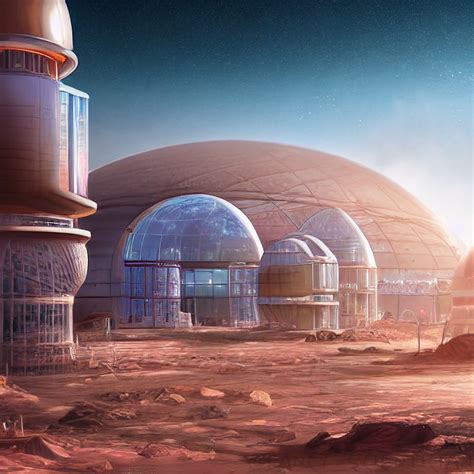 ArtStation - Biodome - Mars Edition