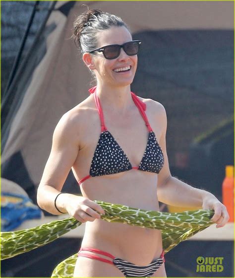 Evangeline Lilly's Body Looks So Fit in These Bikini Photos!: Photo ...