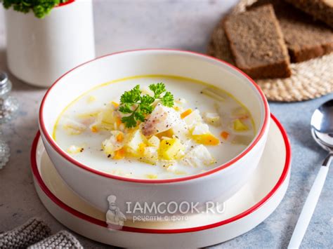 Уха из трески со сливками — рецепт с фото пошагово. Как сварить рыбный ...