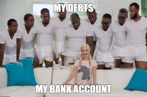 Create comics meme "five blacks and one, Piper Perri and 5 blacks, a ...