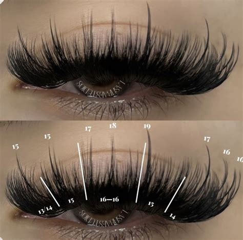 Wispy lash map lash extensions mega volume lash style – Artofit