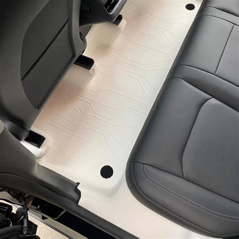 Full Coverage Leather Floor Mats: Customize your Tesla | Pimp Ma Tesla ...