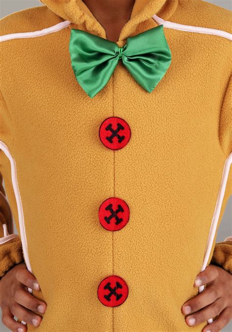 Kid's Gingerbread Man Onesie Costume