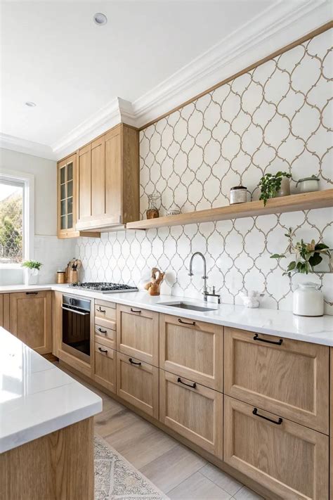 16+ Stunning Arabesque Tile Backsplash Ideas