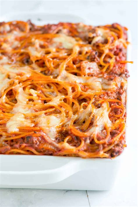 Baked Spaghetti Casserole