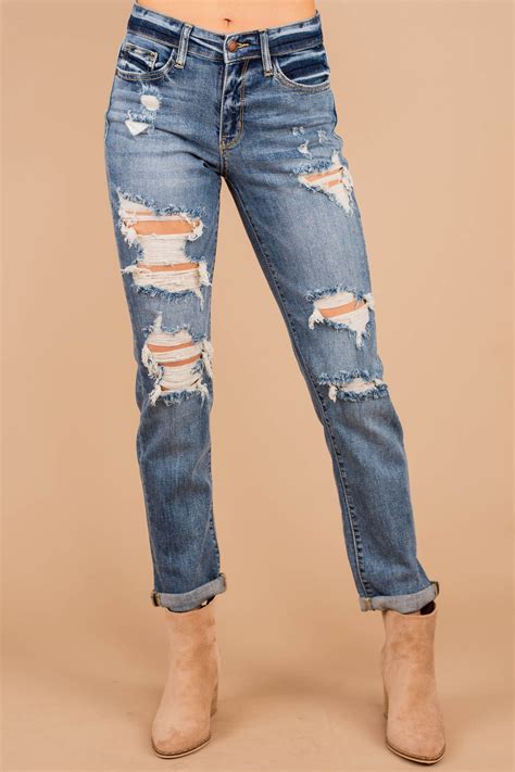 Proof Of Sass Boyfriend Jeans, Medium Wash | Boyfriend jeans, Womens ...