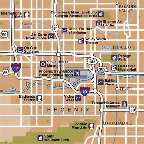 Phoenix Light Rail Map Sky Harbor | Shelly Lighting