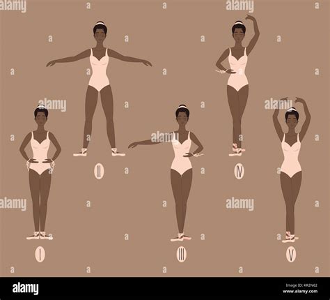 African american dance class Stock Vector Images - Alamy